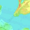 Топографическая карта Успенское, высота, рельеф