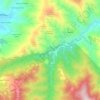 Топографическая карта La Sassa, высота, рельеф