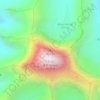 Топографическая карта Кайлас, высота, рельеф