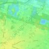 Топографическая карта Heide-Heuvel, высота, рельеф