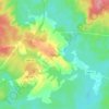 Топографическая карта Пыщуг, высота, рельеф