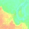 Топографическая карта Копыловка, высота, рельеф