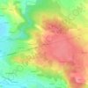 Топографическая карта Dardenne, высота, рельеф