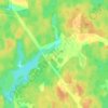 Топографическая карта Торбино, высота, рельеф