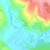 Топографическая карта Усады, высота, рельеф
