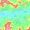 Топографическая карта Troupenat, высота, рельеф