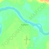 Топографическая карта Приуральский, высота, рельеф