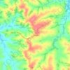 Топографическая карта Serrote, высота, рельеф