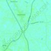 Топографическая карта Drayton, высота, рельеф