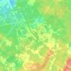 Топографическая карта Заболотно, высота, рельеф
