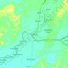 Топографическая карта Tanjung, высота, рельеф