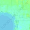 Топографическая карта Copeland Corner, высота, рельеф