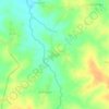 Топографическая карта Bisora, высота, рельеф