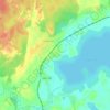 Топографическая карта Бараново, высота, рельеф