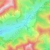 Топографическая карта Larmandie, высота, рельеф