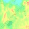 Топографическая карта Crecora, высота, рельеф