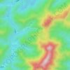 Топографическая карта 木梨硔, высота, рельеф