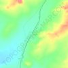 Топографическая карта Акшагыл, высота, рельеф