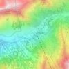 Топографическая карта Snowbird, высота, рельеф