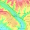 Топографическая карта Loudwater, высота, рельеф