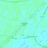 Топографическая карта Whaplode Drove, высота, рельеф