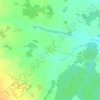 Топографическая карта Сипягино, высота, рельеф