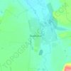 Топографическая карта Советское, высота, рельеф