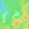 Топографическая карта Яскино, высота, рельеф