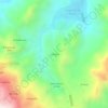 Топографическая карта La Palma, высота, рельеф