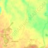 Топографическая карта Шилово, высота, рельеф