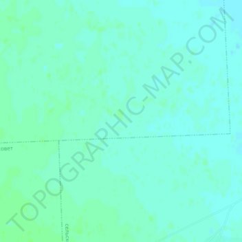 Топографическая карта Ногайская степь, высота, рельеф