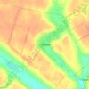 Топографическая карта Пасечное, высота, рельеф