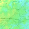 Топографическая карта Inmortal Simón Bolívar, высота, рельеф