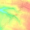 Топографическая карта Пышненки, высота, рельеф