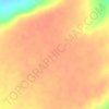 Топографическая карта Kimberley Plateau, высота, рельеф