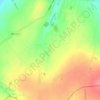 Топографическая карта Муканай, высота, рельеф