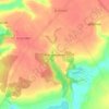 Топографическая карта Макаренково, высота, рельеф