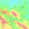 Топографическая карта Marvão, высота, рельеф