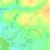 Топографическая карта Глуховка, высота, рельеф