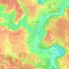 Топографическая карта Лепешки, высота, рельеф