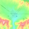 Топографическая карта Пантелеймоновка, высота, рельеф