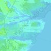 Топографическая карта Bayside Beach, высота, рельеф