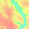 Топографическая карта Липовское, высота, рельеф