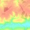Топографическая карта Дубовичье, высота, рельеф