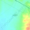 Топографическая карта Шубарколь, высота, рельеф