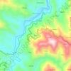 Топографическая карта Banal, высота, рельеф