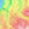 Топографическая карта Barchon, высота, рельеф