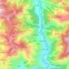 Топографическая карта Bhakhand, высота, рельеф
