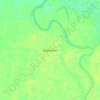 Топографическая карта Корсаково, высота, рельеф