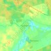 Топографическая карта Рудня-Быстрая, высота, рельеф